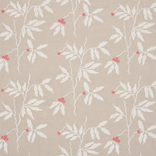 Load image into Gallery viewer, Schumacher Lilla Embroidery Fabric 80431 Ivory on Neutral