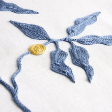 Load image into Gallery viewer, Schumacher Lilla Embroidery Fabric 80432 Blue
