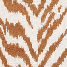Load image into Gallery viewer, Schumacher Quincy Embroidery On Linen Fabric 80671 Toast