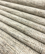 Load image into Gallery viewer, Crypton Cream Grey Brown MCM Mid Century Modern Tweed Upholstery Fabric STA 5103