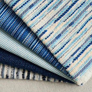Schumacher Tomori Indoor/Outdoor Fabric 81102 / Blue