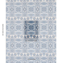 Load image into Gallery viewer, Schumacher Crowley Épinglé Fabric 81330 / Blue