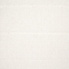 Load image into Gallery viewer, Schumacher Cambaya Handwoven Stripe Fabric 81392 / White