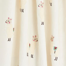 Load image into Gallery viewer, Schumacher Llama Embroidery Fabric 81490 / Multi