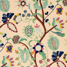 Load image into Gallery viewer, Schumacher Mandevilla Embroidery Fabric 81510 / Document