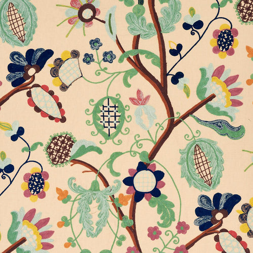 Schumacher Mandevilla Embroidery Fabric 81510 / Document