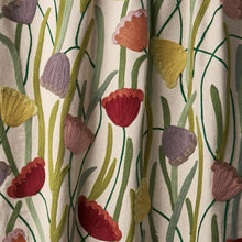 Load image into Gallery viewer, Schumacher Deco Flower Embroidery Fabric 81560 / Multi