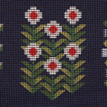 Load image into Gallery viewer, Schumacher Annika Floral Tapestry Fabric 81971 / Multi On Navy