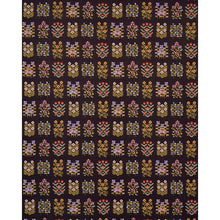 Load image into Gallery viewer, Schumacher Annika Floral Tapestry Fabric 81972 / Multi On Espresso