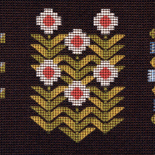 Load image into Gallery viewer, Schumacher Annika Floral Tapestry Fabric 81972 / Multi On Espresso