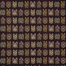 Load image into Gallery viewer, Schumacher Annika Floral Tapestry Fabric 81972 / Multi On Espresso