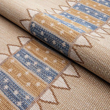 Load image into Gallery viewer, Schumacher Noor Kilim Stripe Fabric 81980 / Ochre