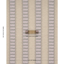 Load image into Gallery viewer, Schumacher Noor Kilim Stripe Fabric 81981 / Aubergine