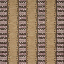 Load image into Gallery viewer, Schumacher Noor Kilim Stripe Fabric 81981 / Aubergine