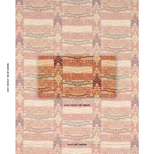 Schumacher Fairuza Flatweave Fabric 81990 / Spice