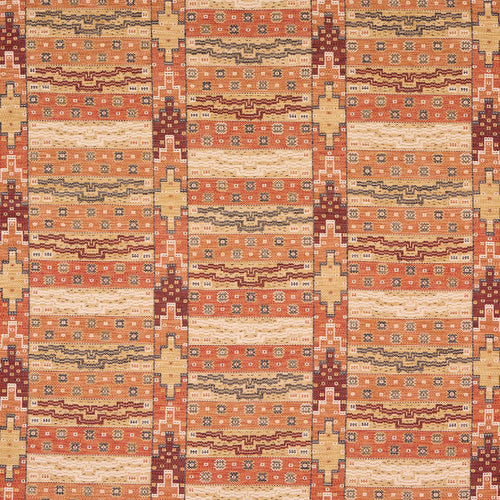 Schumacher Fairuza Flatweave Fabric 81990 / Spice