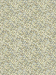 Cotton Aqua Teal Beige Mustard Upholstery Drapery Fabric