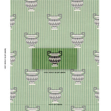 Load image into Gallery viewer, Schumacher Clermont Épinglé Fabric 82140 / Green