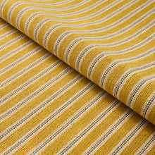 Load image into Gallery viewer, Schumacher Benson Stripe Épinglé Fabric 82182 / Saffron