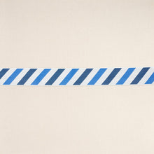 Load image into Gallery viewer, Schumacher Airmail II Indoor/Outdoor Tape Trim 82431 / Blue And Blue