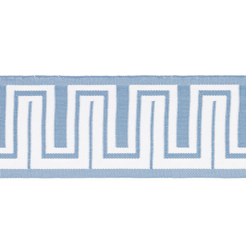 Schumacher Zeus Indoor/Outdoor Tape Trim 82440 / Sky