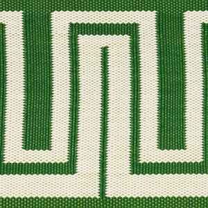 Schumacher Zeus Indoor/Outdoor Tape Trim 82441 / Green