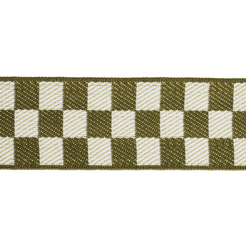 Schumacher Zee Tape Medium Trim 82482 / Olive