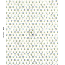 Load image into Gallery viewer, SCHUMACHER ROSINA FLORAL FABRIC / 82631 CORNFLOWER