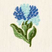 Load image into Gallery viewer, SCHUMACHER ROSINA FLORAL FABRIC / 82631 CORNFLOWER