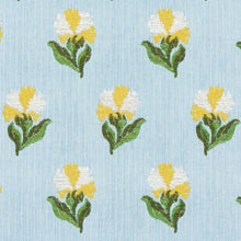 Load image into Gallery viewer, SCHUMACHER ROSINA FLORAL FABRIC 82632 MARIGOLD