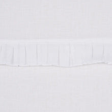 Load image into Gallery viewer, Schumacher Dorothy Pleated Linen Fabric 82651 / Ivory