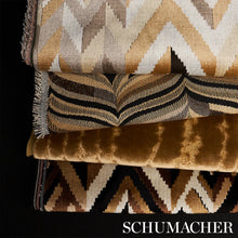 Load image into Gallery viewer, Schumacher Taylor Velvet Fabric 827441 Pebble