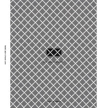 Load image into Gallery viewer, Schumacher Bamboo Trellis Indoor/Outdoor Fabric 82763 Black