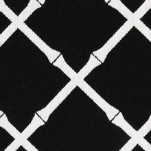Load image into Gallery viewer, Schumacher Bamboo Trellis Indoor/Outdoor Fabric 82763 Black