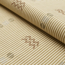 Load image into Gallery viewer, Schumacher Ribbon Fabric 82851 Wheat