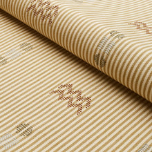 Load image into Gallery viewer, Schumacher Ribbon Fabric 82851 / Wheat