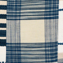 Load image into Gallery viewer, Schumacher Carlisle Patchwork Fabric 82900 / Indigo
