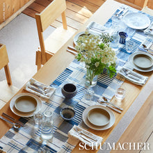 Load image into Gallery viewer, Schumacher Carlisle Patchwork Fabric 82900 / Indigo