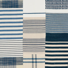 Load image into Gallery viewer, Schumacher Carlisle Patchwork Fabric 82900 / Indigo