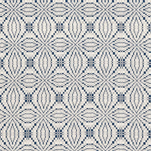 Load image into Gallery viewer, Schumacher Francestown Coverlet Fabric 82911 / Navy