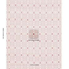 Load image into Gallery viewer, Schumacher Francestown Coverlet Fabric 82912 / Crimson
