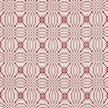 Load image into Gallery viewer, Schumacher Francestown Coverlet Fabric 82912 / Crimson