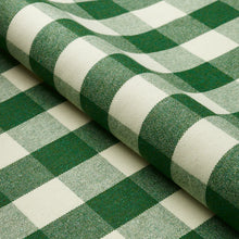 Load image into Gallery viewer, Schumacher Dutton Buffalo Check Fabric 82941 / Emerald
