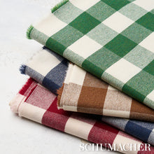 Load image into Gallery viewer, Schumacher Dutton Buffalo Check Fabric 82942 / Coffee