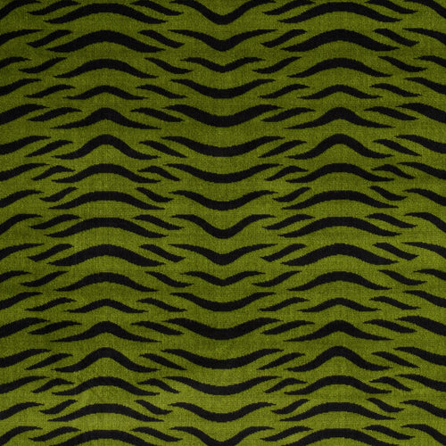 Schumacher Sabi Tiger Velvet Fabric 82952 / Jungle