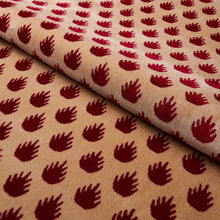 Load image into Gallery viewer, Schumacher Coronation Velvet Fabric 82982 / Garnet