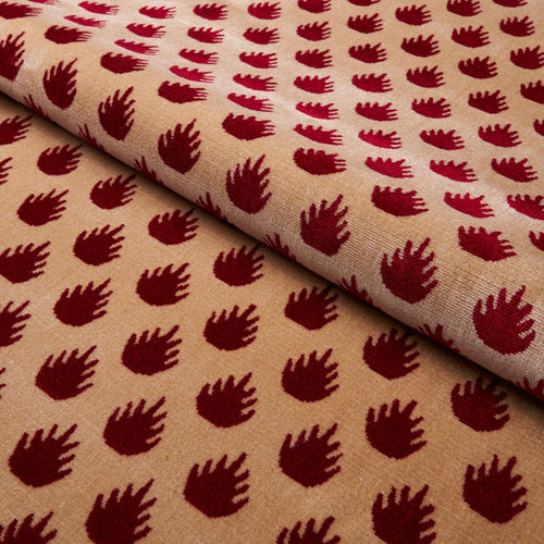 Schumacher Coronation Velvet Fabric 82982 / Garnet