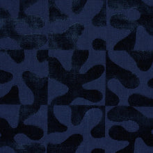 Load image into Gallery viewer, Schumacher Modern Dance Velvet Fabric 82992 / Midnight Blue