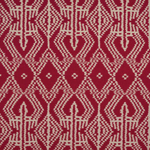 Set of Two Made to Order Schumacher Asaka Ikat Side Drapery Panels