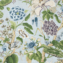 Load image into Gallery viewer, Set of Two Made to Order Thibaut Hill Garden Side Drapery Panels